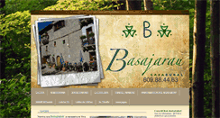 Desktop Screenshot of casaruralbasajarau.com