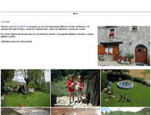 Tablet Screenshot of casaruralbasajarau.com